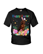 Happy Easter - Irish Setter Youth T-Shirt tile
