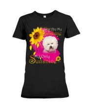 My Only Sunshine Bichon Frise Premium Fit Ladies Tee tile