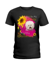 My Only Sunshine Bichon Frise Ladies T-Shirt tile