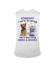 Old Lady - Yorkshire Terrier 2 Sleeveless Tee tile