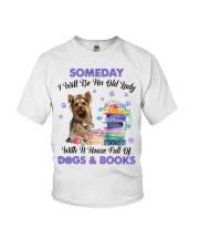 Old Lady - Yorkshire Terrier 2 Youth T-Shirt tile