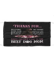 Thanks Mom - BLACK American Cocker Spaniel Mask tile