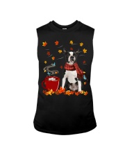 Hot Chocolate - BLACK Boston Terrier Sleeveless Tee tile