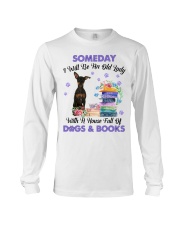 Old Lady - BLACK Miniature Pinscher Long Sleeve Tee tile