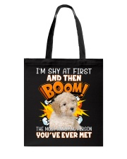 Annoying - CREAM Toy Poodle Tote Bag tile