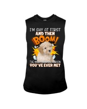 Annoying - CREAM Toy Poodle Sleeveless Tee tile