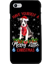 Little Christmas - Pitbull 2 Phone Case tile