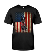 Blue Heeler - American Flag Premium Fit Mens Tee tile