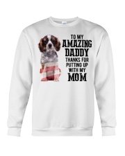 Amazing Daddy - Cavalier King Charles Spaniel Crewneck Sweatshirt tile