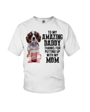 Amazing Daddy - Cavalier King Charles Spaniel Youth T-Shirt tile