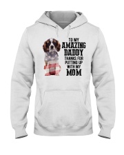 Amazing Daddy - Cavalier King Charles Spaniel Hooded Sweatshirt tile