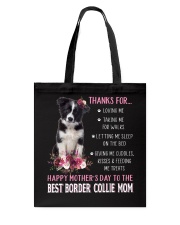 Talking Me - Border Collie Tote Bag tile