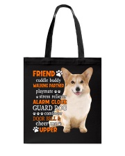 Playmate - Corgi Tote Bag tile