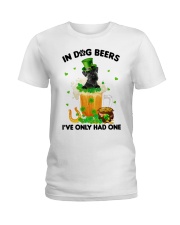 Dog Beers - Giant Schnauzer Ladies T-Shirt tile