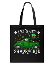 Shamrocked - BLACK French Bulldog Tote Bag tile