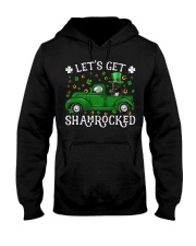 Shamrocked - BLACK French Bulldog Hooded Sweatshirt tile