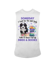 Old Lady - Bernedoodle Sleeveless Tee tile