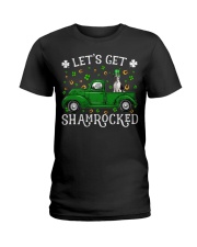 Shamrocked - Great Dane 2 Ladies T-Shirt tile