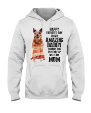 Father Day - Red Heeler Hooded Sweatshirt tile