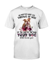 At The End - Old English Bulldog Classic T-Shirt front