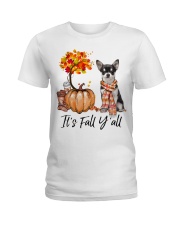 It is Fall - Chihuahua Ladies T-Shirt tile