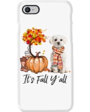 It is Fall - Maltese 1 Phone Case tile