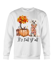 It is Fall - Maltese 1 Crewneck Sweatshirt tile