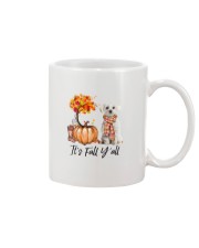 It is Fall - Maltese 1 Mug tile