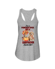 Pumpkin Girl - Cavapoochon Ladies Flowy Tank tile