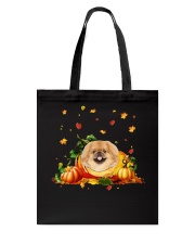 Pumpkin Cave - TAN Pekingese Tote Bag tile