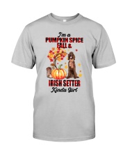Pumpkin Girl - Irish Setter Classic T-Shirt front