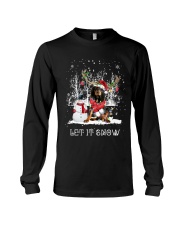 Xmas Reindeer - Black and Tan Coonhound Long Sleeve Tee tile