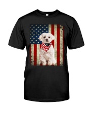Maltese - American Flag Premium Fit Mens Tee tile
