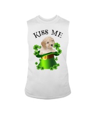 Lucky Kiss - CREAM Toy Poodle Sleeveless Tee tile