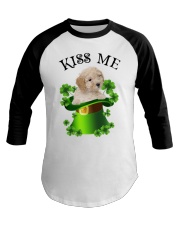 Lucky Kiss - CREAM Toy Poodle Baseball Tee tile