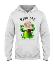 Lucky Kiss - CREAM Toy Poodle Hooded Sweatshirt tile