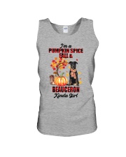 Pumpkin Girl - Beauceron Unisex Tank tile