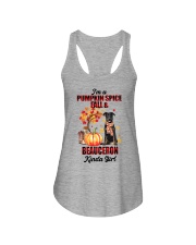 Pumpkin Girl - Beauceron Ladies Flowy Tank tile