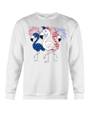 American Firework - Flamingo Crewneck Sweatshirt tile