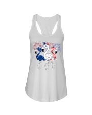 American Firework - Flamingo Ladies Flowy Tank tile