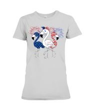 American Firework - Flamingo Premium Fit Ladies Tee tile