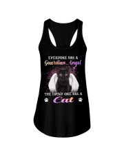Guardian - BLACK Cat Ladies Flowy Tank tile