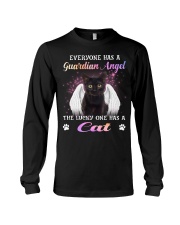 Guardian - BLACK Cat Long Sleeve Tee tile