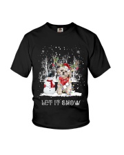 Xmas Reindeer - Shih Tzu Youth T-Shirt tile