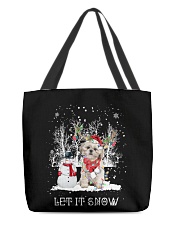 Xmas Reindeer - Shih Tzu All-Over Tote tile