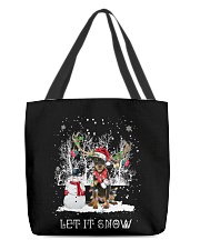 Xmas Reindeer - Australian Kelpie All-Over Tote tile