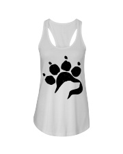 Dog Foot - Plott Hound Ladies Flowy Tank tile
