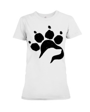 Dog Foot - Plott Hound Premium Fit Ladies Tee tile
