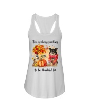 Thankful For - LONG HAIRED Chihuahua Ladies Flowy Tank tile