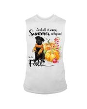 Into Fall - black Labrador 1 Sleeveless Tee tile